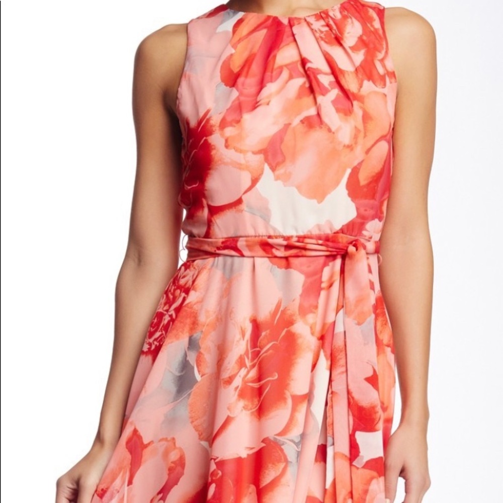 Sleeveless A-Line Dress